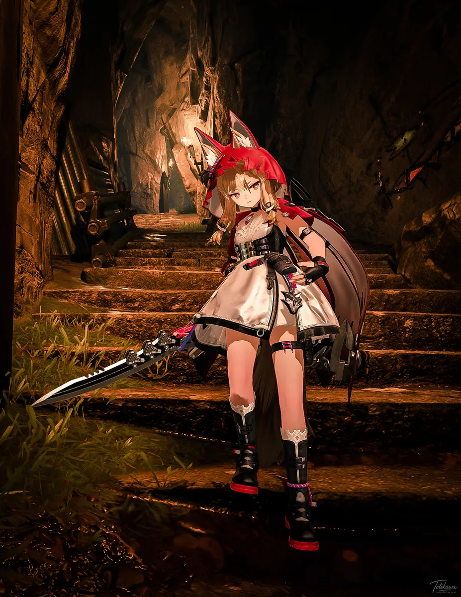 ヒーローの背中を追いかける、とてもかわいいロッシちゃん🐺✨