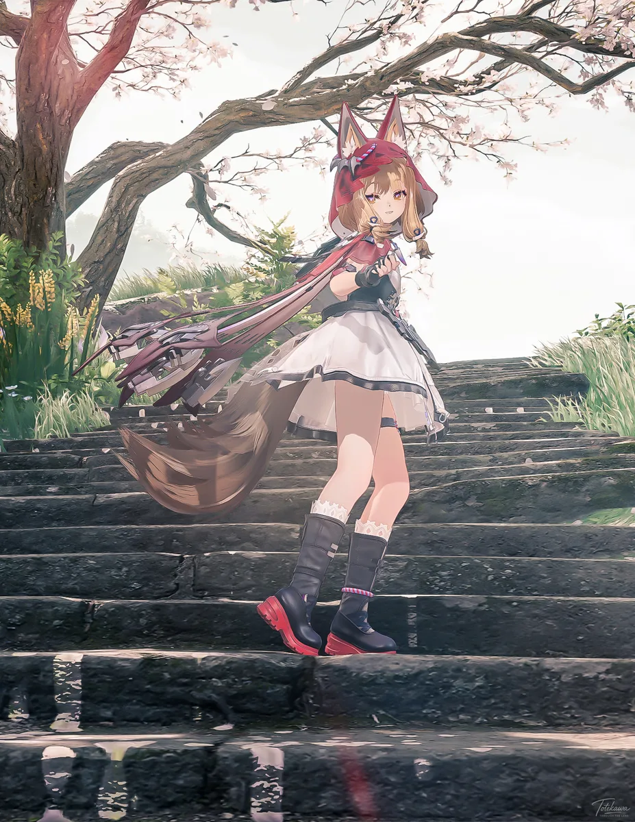 ロッシちゃんと巡り会えた特別な季節だったね🐺✨ また遊びに来てね、みんなで待ってるからね🌸