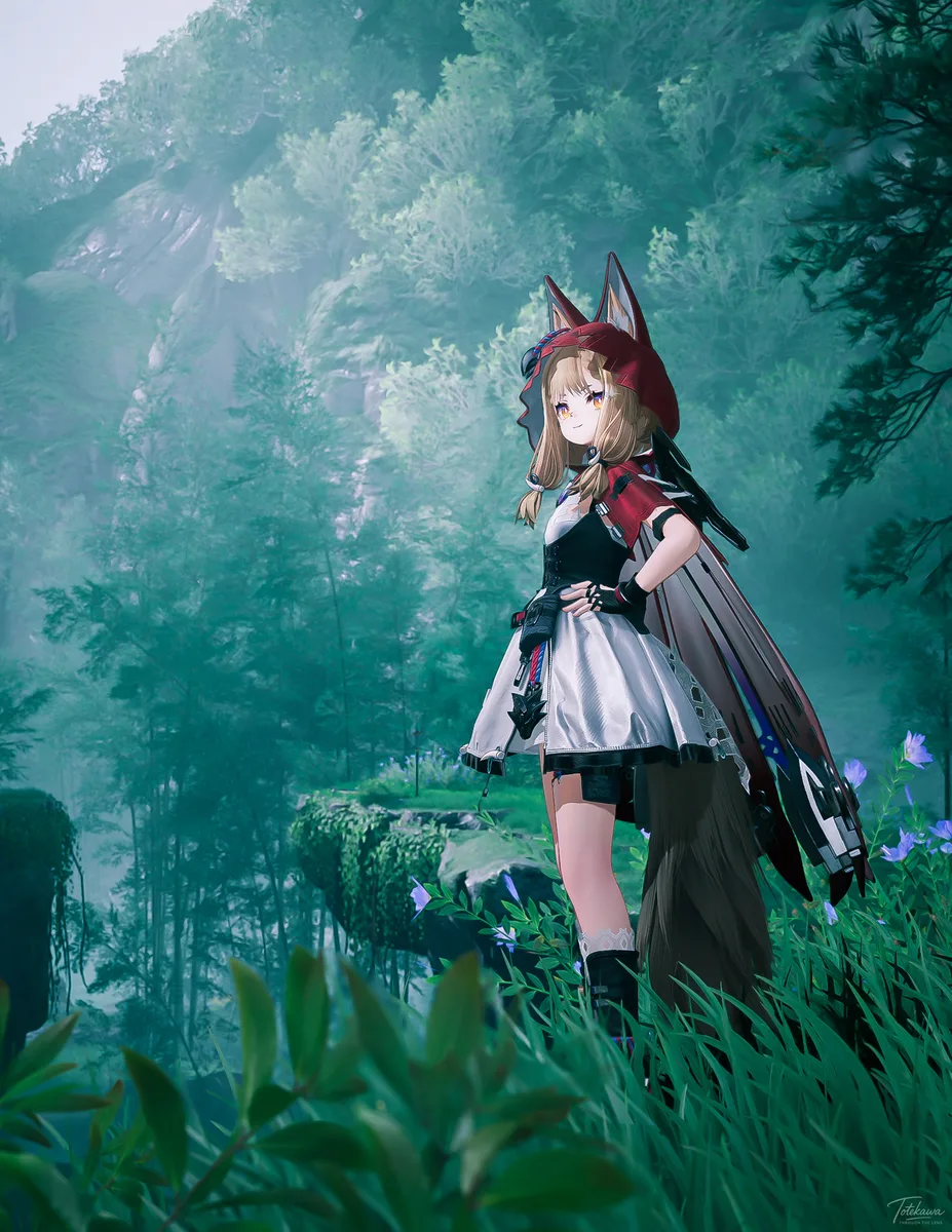 新たな冒険に胸を躍らせるロッシちゃん🐺✨ さぁ、物語を始めよう❣️