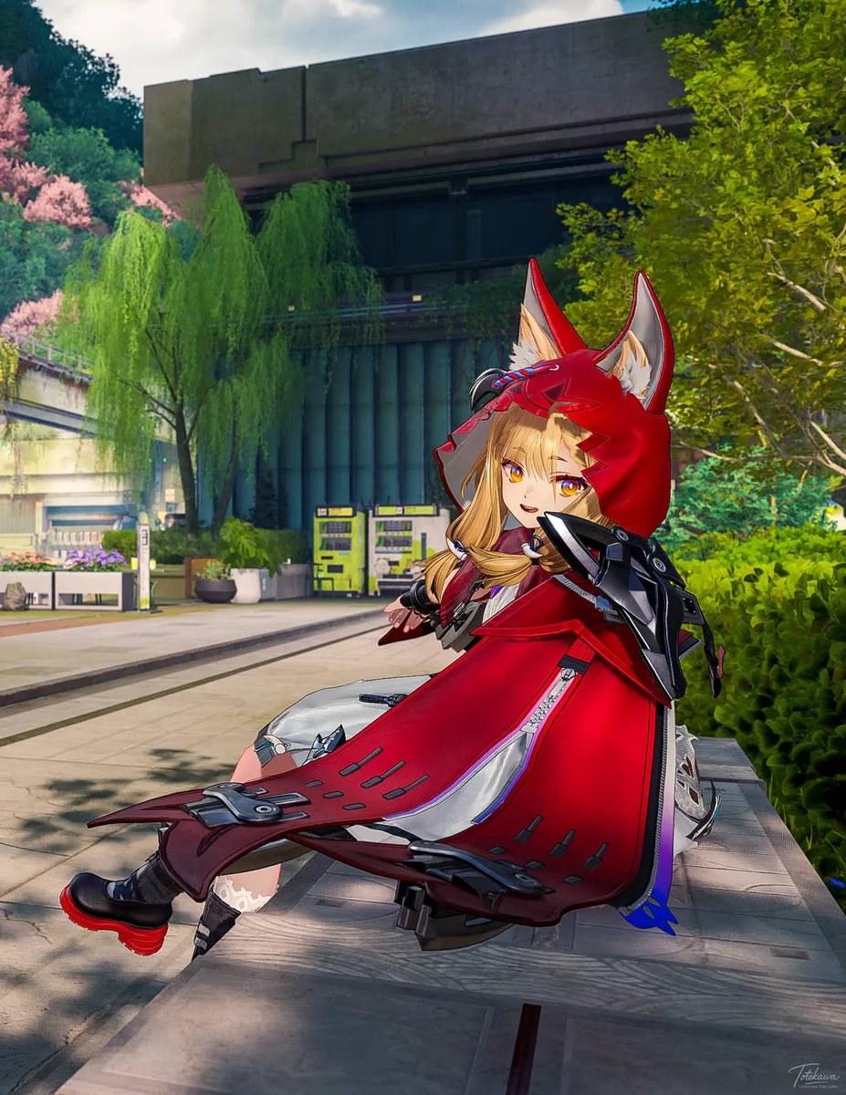 春の景色を楽しんだロッシちゃん🐺✨ 体を乗り出して楽しそうに話しかけてくる姿がとてもかわいいよ💕
