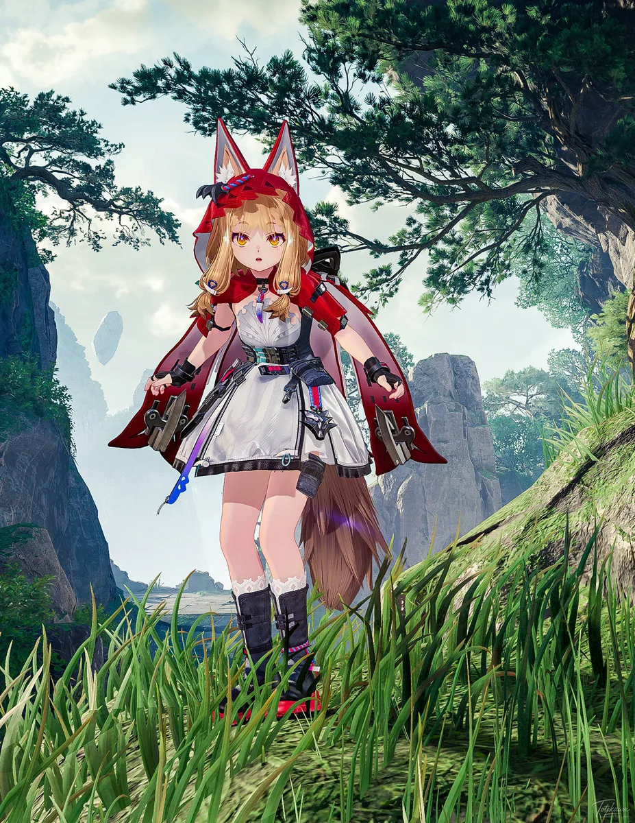 あそこに何かあるのかな？って、 ロッシちゃんが気になって見つめてる🐺✨ こういう瞬間の表情、とてもかわいいよ💕
