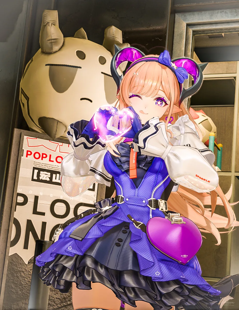 手のひらに、きみへ気持ち💗 /  A little affection resting in my hands